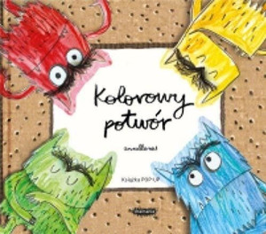 Kolorowy potwór. Książka Pop-up Anna Llenas