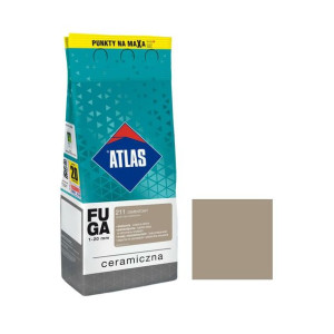 ATLAS fuga ceramiczna 211 CEMENTOWY 2kg elastyczna, plamoodporna