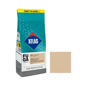 ATLAS fuga ceramiczna 206 CAPPUCCINO 5kg elastyczna, plamoodporna