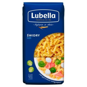 Pakiet 4szt Lubella Makaron świdry 400 g