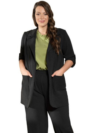 Żakiet DOMINA elegancki czarny 54