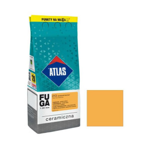 ATLAS fuga ceramiczna 213 MANDARYNKOWY 2kg elastyczna, plamoodporna