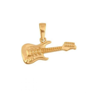 Złota Zawieszka Gitara