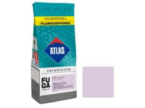 ATLAS fuga ceramiczna 117 FIOLETOWY 2kg elastyczna, plamoodporna