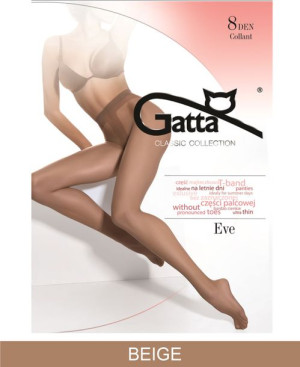 GATTA EVE Rajstopy damskie 8 DEN wz.00/4-L/Beige