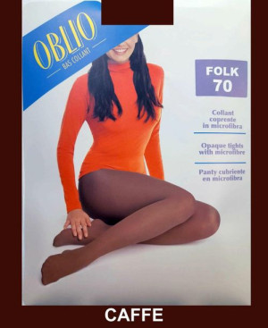 Oblio Foka Folk 70 Den 4-xl / Caffe