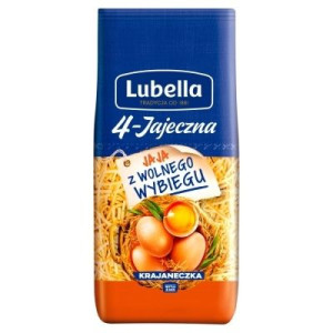 Pakiet 18szt Lubella 4-Jajeczna Makaron krajaneczka 200 g