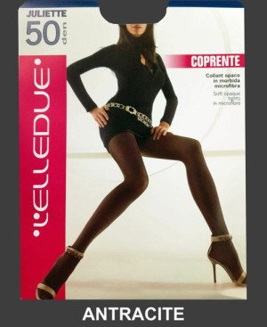 ELLEDUE JULIETTE 50 Rajstopy biodrówk ANTRACITE Roz.:4 XL