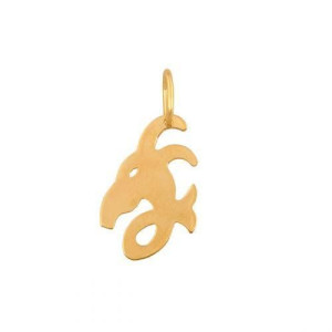 Złota Zawieszka Znaki Zodiaku Koziorożec Złoto 585