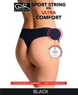GATTA Sport String Rib Ultra Comfort k.:Black r.:L