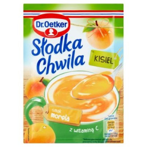 Pakiet 35szt Dr. Oetker Słodka Chwila Kisiel smak morela 30 g