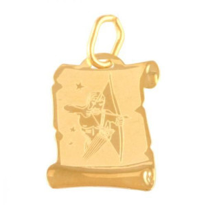 Złota Zawieszka Znaki Zodiaku Strzelec Złoto 585