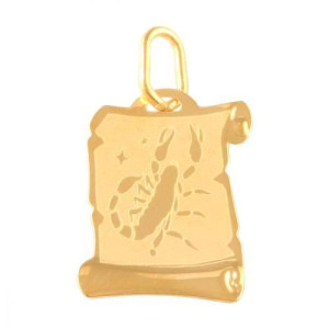 Złota Zawieszka Znaki Zodiaku Skorpion Złoto 585