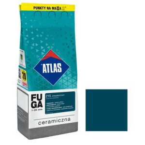 ATLAS fuga ceramiczna 215 ATRAMENTOWY 2kg elastyczna, plamoodporna