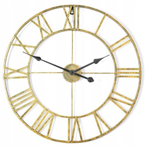 Zegar Naścienny Metalowy 60cm Retro Mct20t-60
