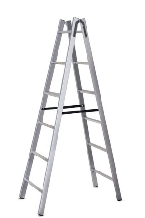 Drabina Aluminiowa | Malarska | 2-stronna | 6 -stopniowa | 150kg