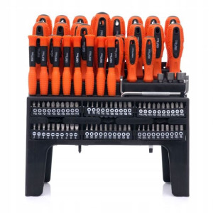 Zestaw Śrubokrętów Bitów 100el Bity Wkrętaki Torx