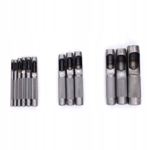 Wycinaki Wybijaki Do Otworów 12szt. 3-19mm Kd11202