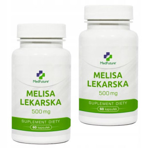 Melisa lekarska 500 mg na uspokojenie sen 120 kapsułek