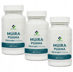 Muira puama potencja libido menopauza Ekstrakt 3 opakowania