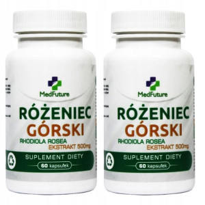 RÓŻENIEC GÓRSKI Rhodiola rosea EKSTRAKT ZESTAW