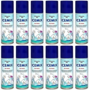 Sztuczny Lód Icemix Zamrażacz Spray Zestaw 12 Szt X 400ml Preparat Areozolo