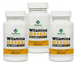 WITAMINA D3 4000 j.m.+K2 MK-7 100 mcg 360 tabletek