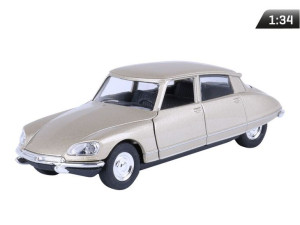 Auto Model 1:34, 1973 CITROEN DS23, złoty