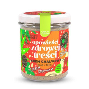 Krem chałwowy 280g Coco Farm
