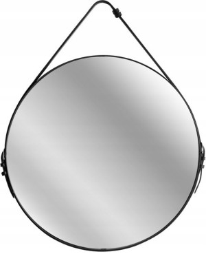 Okrągłe Lustro 60 Cm Loft Rama Modne Tpj-60b