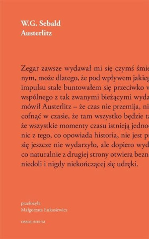 Sebald T.1 Austerlitz W.G. Sebald