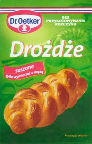 Pakiet 9szt Dr. Oetker drożdże instant 7g