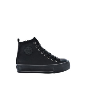 Damskie trampki czarne BIG STAR SHOES KK274173 - Rozmiar: 40