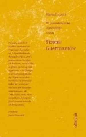 Strona Guermantów Marcel Proust