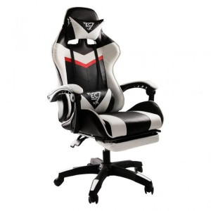 Fotel gamingowy obrotowy z podnóżkiem EC GAMING KO02BCZ