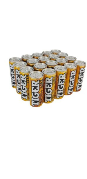 Pakiet 20szt Tiger Napój Energetyzujący O Smaku Mango 250 Ml
