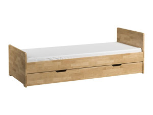 Łóżko do pokoju młodzieżowego 80x200 z wysuwaną szufladą Betula