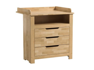 Komoda z przewijakiem z drewna brzozowego Betula