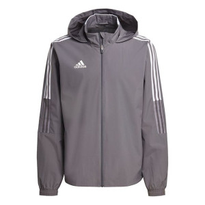 Bluza męska adidas tiro 21 allweather szara gm7389