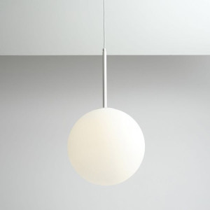 Bosso D30 lampa wisząca 1-punktowa biała 1087G Aldex