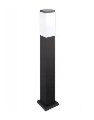 Havana H65 lampa stojąca słupek ogrodowa kwadratowa czarna