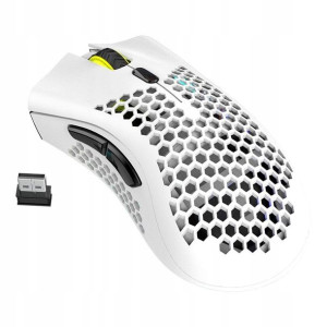 Mysz Gamingowa Bm600 Rgb Esport Podświetlana Biała