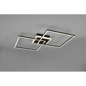 Arribo LED RGBW lampa sufitowa 3-punktowa z pilotem czarna RL