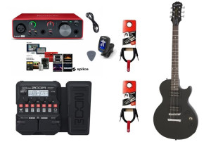 Gitara Elektryczna + Multiefekt + Interfejs Zestaw