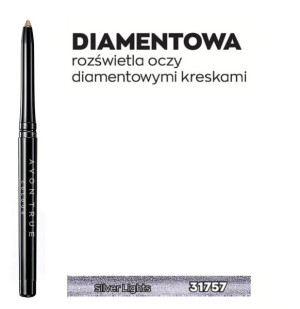 Avon konturówka do oczu True Color Silver Lights  0.28 ml 31757