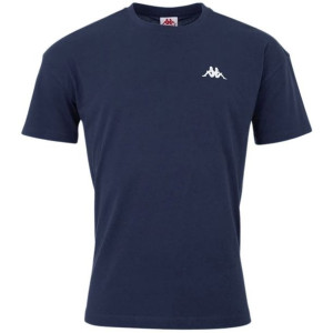 Koszulka męska kappa veer loose fit granatowa 707389 19-4024