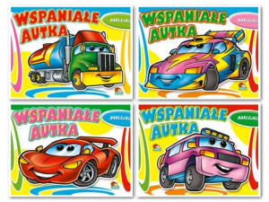 (075) Wspaniałe autka MIX praca zbiorowa