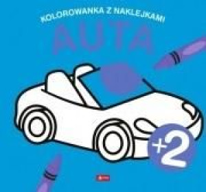 Auta. Kolorowanka z naklejkami praca zbiorowa