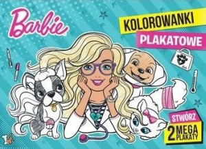 Barbie. Kolorowanki plakatowe praca zbiorowa