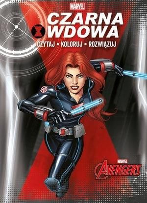 Czytaj, koloruj, rozwiązuj. Czarna Wdowa. Marvel praca zbiorowa